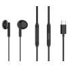 YISON earphones με μικρόφωνο X3, Type-C, 1.2m, μαύρα | Αξεσουάρ κινητών | elabstore.gr