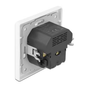 DELOCK πρίζα τοίχου 11489 με θύρες φόρτισης USB & USB Type-C 3.4A, λεύκη | Εργαλεία | elabstore.gr
