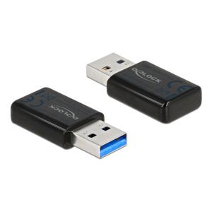 DELOCK USB αντάπτορας δικτύου WLAN 12550, dual band, DFS, μαύρος | Δικτυακά | elabstore.gr