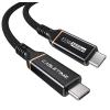 CABLETIME καλώδιο USB Type-C CT-USB4, 100W, 8K, 40Gbps, 2m, μαύρο | Αξεσουάρ κινητών | elabstore.gr