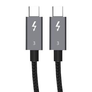 CABLETIME καλώδιο USB Type-C CT-C160, 100W, 5K, 40Gbps, 2m, μαύρο | Αξεσουάρ κινητών | elabstore.gr