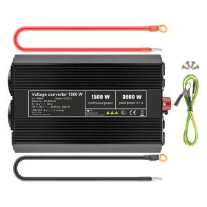 GOOBAY inverter αυτοκινήτου 58884, 12V σε 230V, 1500W, USB 2.1A | Gadgets - Αξεσουάρ | elabstore.gr