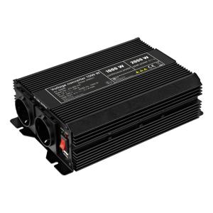 GOOBAY inverter αυτοκινήτου 58890, 12V σε 230V, 1000W, USB 2.1A | Gadgets - Αξεσουάρ | elabstore.gr