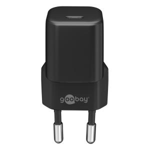 GOOBAY φορτιστής τοίχου 59357, USB Type-C PD, 20W, μαύρος | Αξεσουάρ κινητών | elabstore.gr