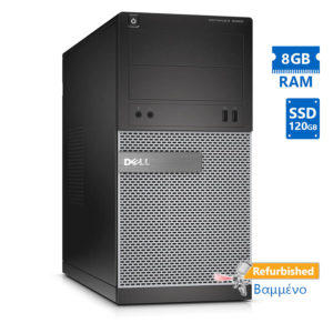 Dell 3020 Tower i5-4460/8GB DDR3/120GB SSD/DVD/8P Grade A+ Refurbished PC | Refurbished | elabstore.gr