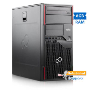Fujitsu P710 Tower i3-3220/8GB DDR3/500GB/DVD/7P Grade A+ Refurbished PC | Refurbished | elabstore.gr