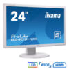 Used (A-) Monitor PL2409HD LED/iiyama/24"/1920x1080/Wide/White/Grade A-/D-SUB & DVI-D & HDMI | Refurbished | elabstore.gr