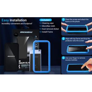 ROCKROSE tempered glass 2.5D Sapphire Full Cover για iPhone 13 Pro Max | Αξεσουάρ κινητών | elabstore.gr