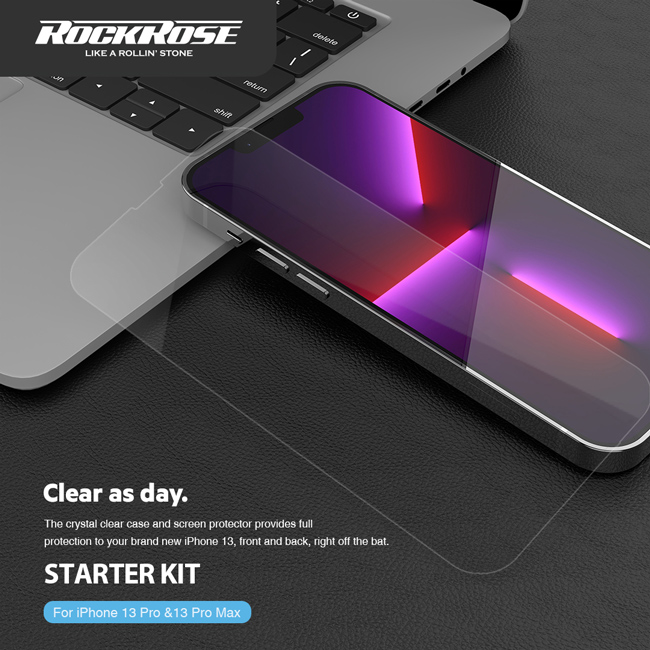 ROCKROSE kit φόρτισης & προστασίας Starter, iPhone 13 Pro, 20W & 15W | eLabstore.gr ROCKROSE kit φόρτισης & προστασίας Starter, iPhone 13 Pro, 20W & 15W | Αξεσουάρ κινητών | elabstore.gr