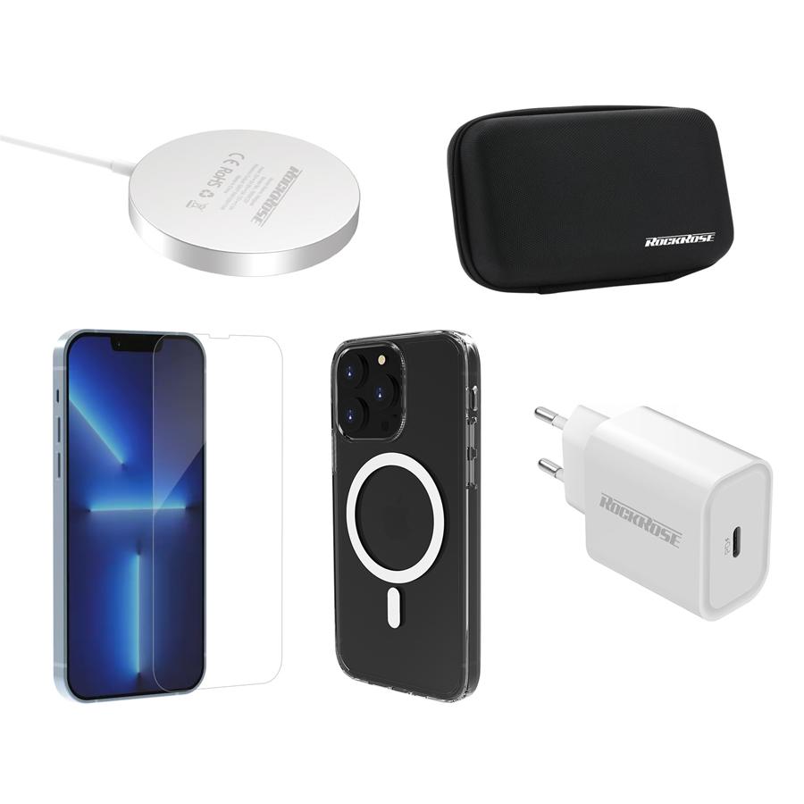 ROCKROSE kit φόρτισης & προστασίας Starter, iPhone 13 Pro, 20W & 15W | eLabstore.gr ROCKROSE kit φόρτισης & προστασίας Starter, iPhone 13 Pro, 20W & 15W | Αξεσουάρ κινητών | elabstore.gr