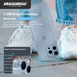 ROCKROSE θήκη Mirror Neo για iPhone 13 Pro, διάφανη | eLabstore.gr ROCKROSE θήκη Mirror Neo για iPhone 13 Pro, διάφανη | Αξεσουάρ κινητών | elabstore.gr
