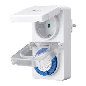 GOOBAY μηχανικός χρονοδιακόπτης ρεύματος 73289, IP44, 16A, λευκός | eLabstore.gr GOOBAY μηχανικός χρονοδιακόπτης ρεύματος 73289, IP44, 16A, λευκός | Τροφοδοσία Ρεύματος | elabstore.gr