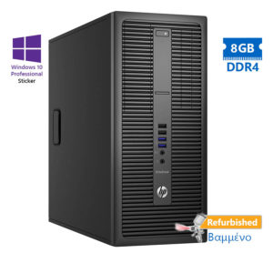 HP 600G2 Tower G4400/8GB DDR4/500GB/DVD/10P Grade A+ Refurbished PC | Refurbished | elabstore.gr