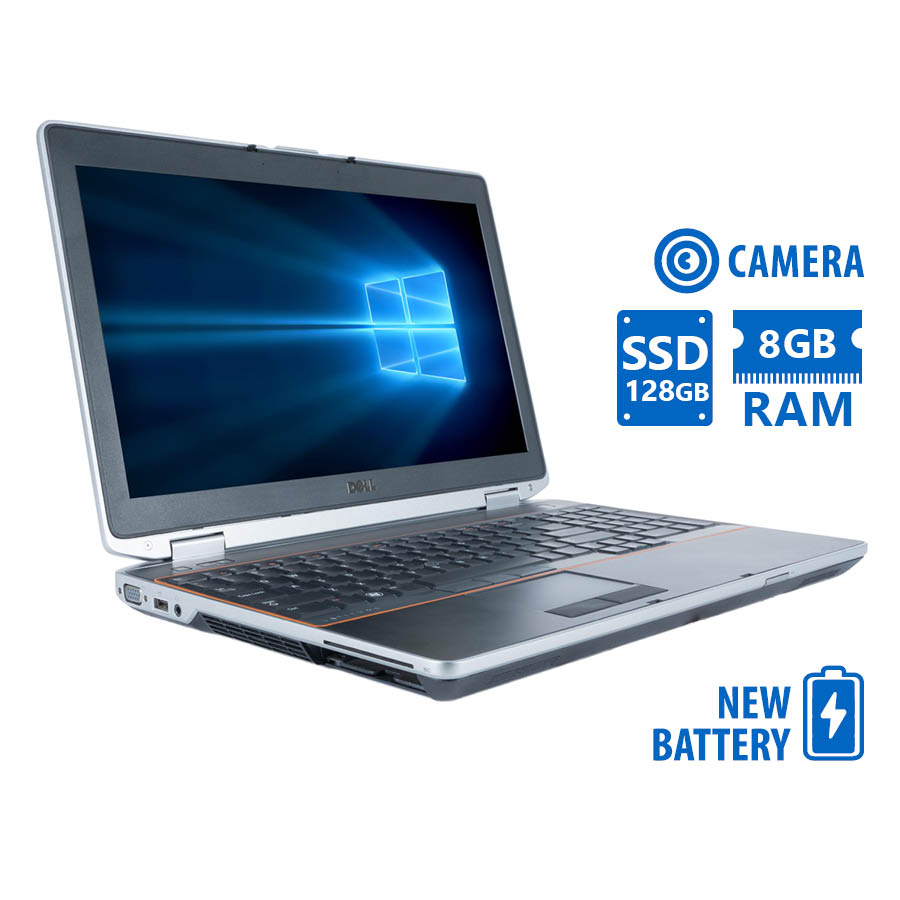 Dell Latitude E6520 i7-2640M/ 15.6"/ 8GB/ 128GB SSD/ DVD/ Camera/ New Battery/ 7P Grade A Refurbished Lapto | eLabstore.gr Dell Latitude E6520 i7-2640M/15.6"/8GB/128GB SSD/DVD/Camera/New Battery/7P Grade A Refurbished Lapto | Refurbished | elabstore.gr
