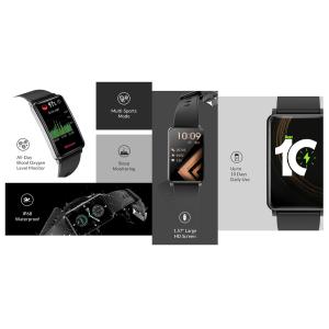 HIFUTURE smartwatch FutureFit EVO, 1.57", IP68, heart rate, μαύρο | eLabstore.gr HIFUTURE smartwatch FutureFit EVO, 1.57", IP68, heart rate, μαύρο | Mobile Συσκευές | elabstore.gr