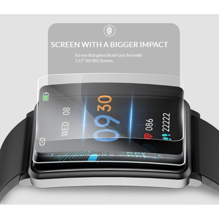 HIFUTURE smartwatch FutureFit EVO, 1.57", IP68, heart rate, μαύρο | eLabstore.gr HIFUTURE smartwatch FutureFit EVO, 1.57", IP68, heart rate, μαύρο | Mobile Συσκευές | elabstore.gr