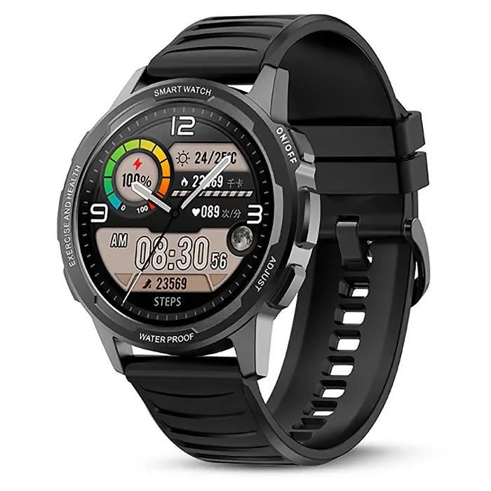 HIFUTURE smartwatch FutureGo Mix, 1.32", IP68, heart rate, μαύρο | eLabstore.gr HIFUTURE smartwatch FutureGo Mix, 1.32", IP68, heart rate, μαύρο | Mobile Συσκευές | elabstore.gr