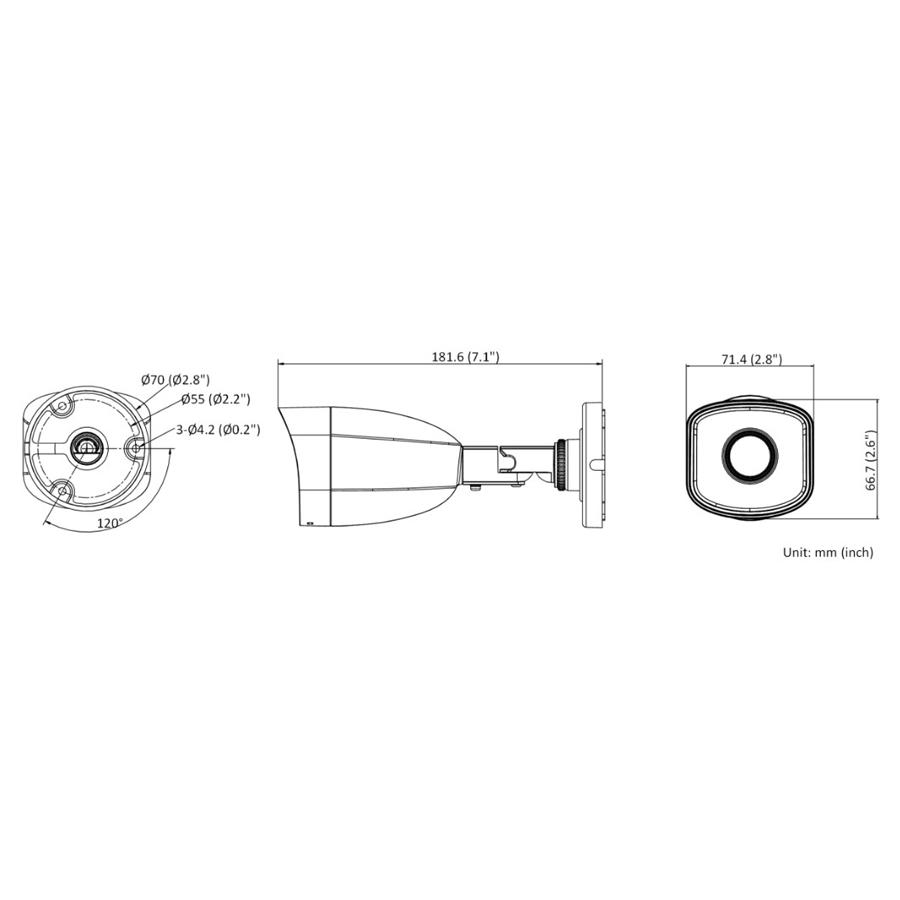 HIKVISION IP κάμερα HiWatch HWI-B140H, 2.8mm, 4MP, Η.265, IP67, PoE | eLabstore.gr HIKVISION IP κάμερα HiWatch HWI-B140H, 2.8mm, 4MP, Η.265, IP67, PoE | Κλειστό Κύκλωμα CCTV | elabstore.gr
