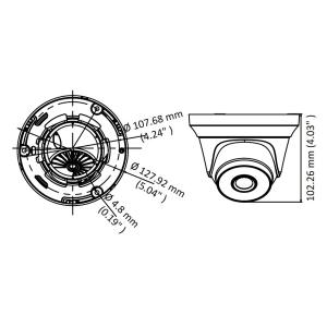 HIKVISION υβριδική κάμερα HiWatch HWT-T220-M, 2.8mm, 2MP, IP66, IR 40m | Κλειστό Κύκλωμα CCTV | elabstore.gr