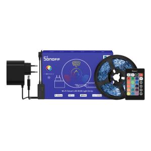 SONOFF smart LED καλωδιοταινία L2-LITE-5M, RGB, WiFi & BT, 5m | Φωτισμός | elabstore.gr