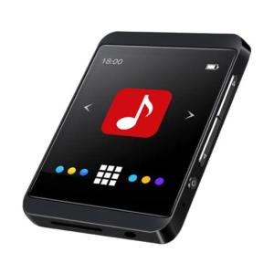 RUIZU MP3 player M5 με οθόνη αφής 1.54", 16GB, BT, ελληνικό μενού, μαύρο | Εικόνα & Ήχος | elabstore.gr
