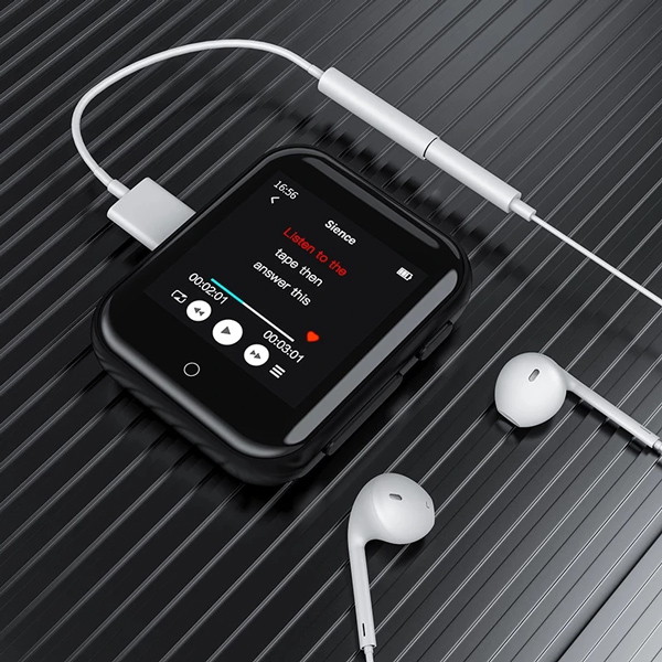 RUIZU MP3 player M8 με ηχείο, 1.54", 16GB, BT, ελληνικό μενού, μαύρο | eLabstore.gr RUIZU MP3 player M8 με ηχείο, 1.54", 16GB, BT, ελληνικό μενού, μαύρο | Εικόνα & Ήχος | elabstore.gr