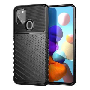 POWERTECH Θήκη Thunder MOB-1704 για Samsung A21S, μαύρο | Αξεσουάρ κινητών | elabstore.gr