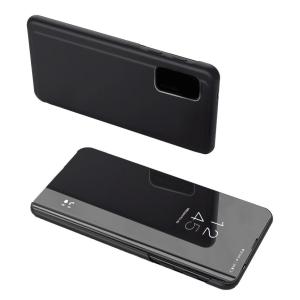 POWERTECH θήκη Clear view MOB-1708 για Realme 8/8 Pro, μαύρη | Αξεσουάρ κινητών | elabstore.gr