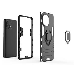 POWERTECH Θήκη Ring Armor MOB-1712 για Xiaomi Mi 11, μπλε | Αξεσουάρ κινητών | elabstore.gr