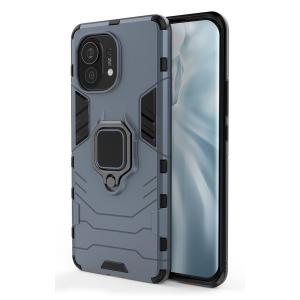 POWERTECH Θήκη Ring Armor MOB-1712 για Xiaomi Mi 11, μπλε | Αξεσουάρ κινητών | elabstore.gr