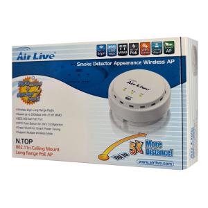 AIRLIVE access point N-TOP, 2.4GHz, ceiling mount, Ethernet port PoE | eLabstore.gr AIRLIVE access point N-TOP, 2.4GHz, ceiling mount, Ethernet port PoE | Δικτυακά | elabstore.gr