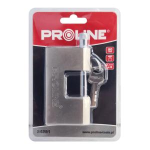 PROLINE λουκέτο ασφάλειας τάκου 24291, 4x κλειδιά, μεταλλικό, 90mm | Gadgets - Αξεσουάρ | elabstore.gr