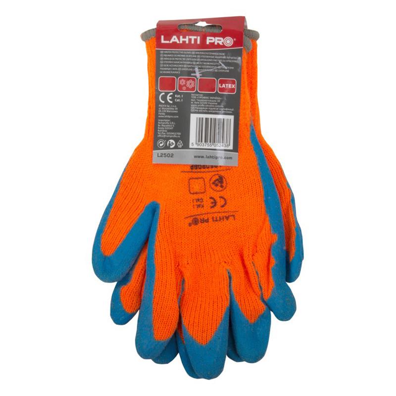 LAHTI PRO αντιολισθητικά γάντια εργασίας L2502, 9/L, πορτοκαλί-μπλε | eLabstore.gr LAHTI PRO αντιολισθητικά γάντια εργασίας L2502, 9/L, πορτοκαλί-μπλε | Εργαλεία | elabstore.gr
