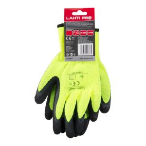 LAHTI PRO αντιολισθητικά γάντια εργασίας L2504, 9/L, κίτρινο-μαύρο | eLabstore.gr LAHTI PRO αντιολισθητικά γάντια εργασίας L2504, 9/L, κίτρινο-μαύρο | Εργαλεία | elabstore.gr