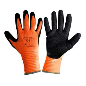LAHTI PRO αντιολισθητικά γάντια εργασίας L2508, 10/XL, πορτοκαλί-μαύρο | Εργαλεία | elabstore.gr