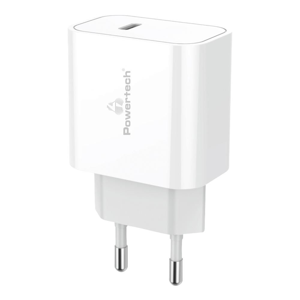 POWERTECH φορτιστής τοίχου PT-978, USB-C, PD 3.0 20W, λευκός | eLabstore.gr POWERTECH φορτιστής τοίχου PT-978, USB-C, PD 3.0 20W, λευκός | Αξεσουάρ κινητών | elabstore.gr