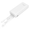 POWERTECH Power Bank PT-979 20000mAh, 4x Output, PD 20W & QC 18W, λευκό | Αξεσουάρ κινητών | elabstore.gr