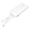 POWERTECH Power Bank PT-980 10000mAh, 4x Output, PD 20W & QC 18W, λευκό | Αξεσουάρ κινητών | elabstore.gr