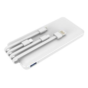 POWERTECH Power Bank PT-980 10000mAh, 4x Output, PD 20W & QC 18W, λευκό | Αξεσουάρ κινητών | elabstore.gr