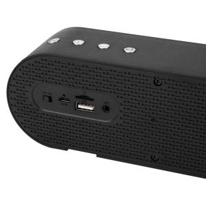 POWERTECH soundbar PT-986, 2x 5W RMS, TWS, FM, 1200mAh, μαύρο | Εικόνα & Ήχος | elabstore.gr
