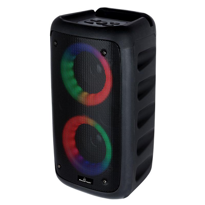 POWERTECH φορητό ηχείο PT-990, 10W RMS, FM, 2400mAh, RGB, μαύρο | eLabstore.gr POWERTECH φορητό ηχείο PT-990, 10W RMS, FM, 2400mAh, RGB, μαύρο | Εικόνα & Ήχος | elabstore.gr