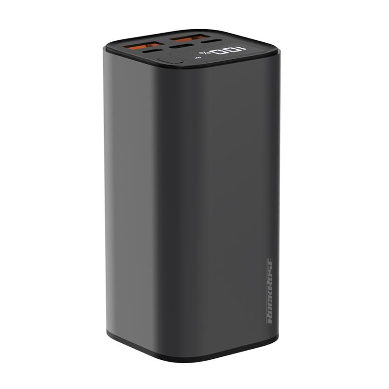 ROCKROSE power bank RRPB21, 20000mAh, 2x USB & USB Type-C, 52.5W, γκρι | eLabstore.gr ROCKROSE power bank RRPB21, 20000mAh, 2x USB & USB Type-C, 52.5W, γκρι | Αξεσουάρ κινητών | elabstore.gr