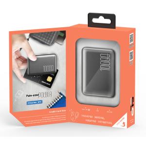 SILICON POWER power bank QP70, 10000mAh, USB & USB Type-C, 18W, γκρι | Αξεσουάρ κινητών | elabstore.gr