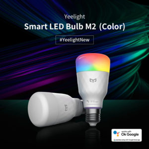 YEELIGHT smart λάμπα LED M2 YLDP001-A Bluetooth, 8W, E27, 1700-6500K RGB | Φωτισμός | elabstore.gr
