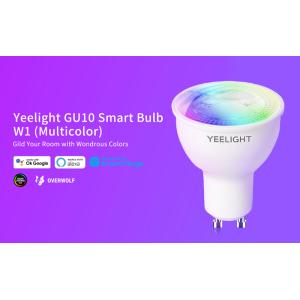 YEELIGHT smart λάμπα LED YLDP004-A WiFi, 4.5W GU10, 2700-6500K RGB, 4τμχ | Φωτισμός | elabstore.gr