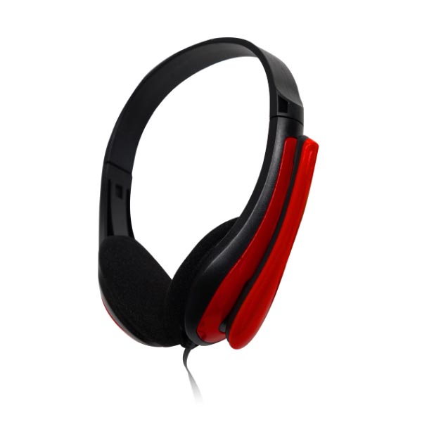 Ακουστικό με μικρόφωνο κόκκινο TP195 | eLabstore.gr Ακουστικό με μικρόφωνο κόκκινο TP195 | Περιφερειακά | elabstore.gr