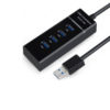 USB 3.0 HUB 4-Port Hi-Speed w/Blue LED Desing KO281 | Περιφερειακά | elabstore.gr