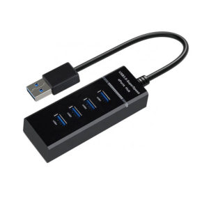 USB 3.0 HUB 4-Port Hi-Speed w/Blue LED Desing KO281 | Περιφερειακά | elabstore.gr