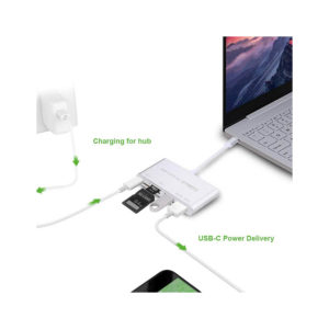 Adaptor OTG USB Type-C σε 1xUSB 3.0, 1xUSB 2.0 και Card Reader MicroSD/SDHC w/Micro USB Combo C284 | Περιφερειακά | elabstore.gr