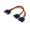 Καλώδιο SATA 15pin σε 2xSATA 15pin 20cm | Πληροφορικής | elabstore.gr